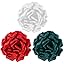 White, Red & Dark Green