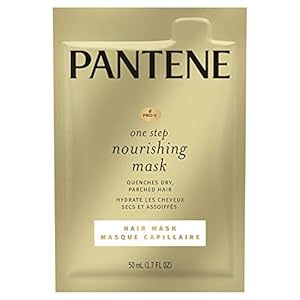 Pantene, Pro-V One Step Nourishing Hair Mask, Moisturize and Restore, 1.7 fl oz, 10 Count