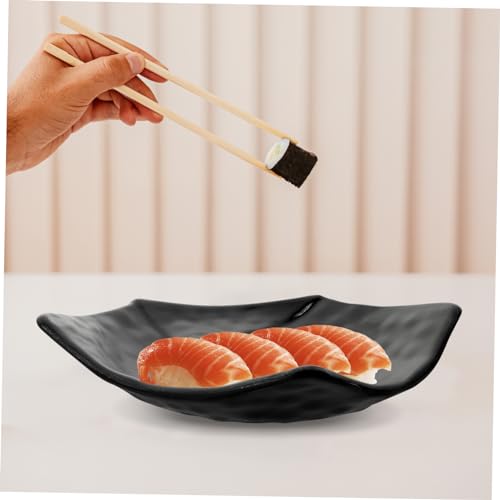 Platos de sushi creativos de plástico SECFOU miniatura 5