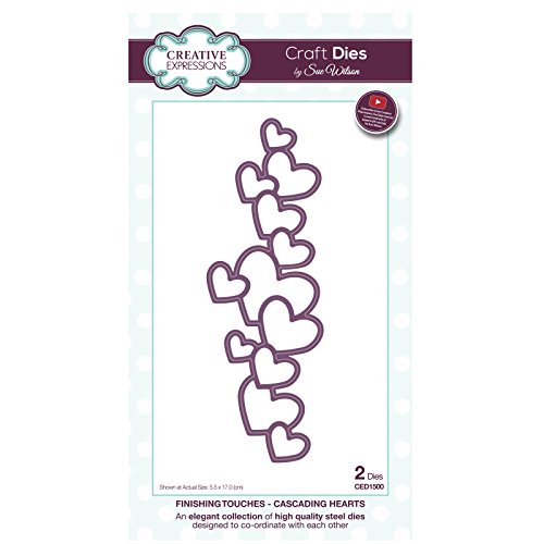 Sue Wilson Finiture Collezione Cascading Hearts