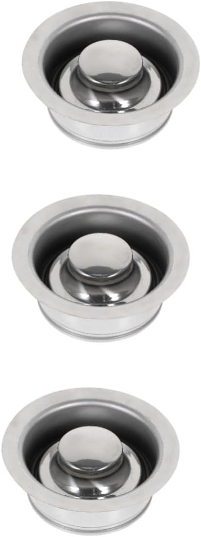 Housoutil 2pcs Sink Garbage Disposal Flange and Stopper Gasket for Kitchen Sinks Easy to Install Prevents Clogs and Keeps Kitchen Clean