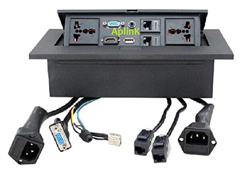 See full amazon price history chart for AplinK® 10 Module Hydraulic Popup Box - Black Free 1 MT HDMI Cable with WARRENTY AplinK® 10 Module Hydraulic Popup Box - Black Free 1 MT HDMI Cable with WARRENTY (B06VW5LXVF) Amazon Price History, Amazon Price Tracker