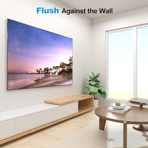 Supcline S1801 Ultra Slim Tv Wall Mount For 42 To 100 Inch Flat Tv & Frame Tv, Only 0.31 Inch Low Profile Flat To Wall Tv Mount thumb #6