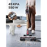 Cordless Vacuum Cleaner, 550W 45KPA 60 Mins Runtime Self-Standing Vacuum Cleaners for Home, Stick Vacuum with Charging Dock Station Removable Battery, Handheld Vacuum for Pet Hair/Carpet/Floor - Image 2