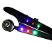 MACHSWON Wind Powered Car Front Windscreen Wiper 3-Color LED Light Lamps Daytime Driving 2PC Wind Powered Car Front Windscreen Wiper 3-Color LED Light Lamps Daytime New 2X Wind Powered