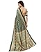 BishtHub Fashion Women's Kalamkari Art Silk Bollywood Style Saree With Unstitched Blouse Piece -(BINDU GREEN)