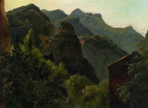 Cuadro pintura murales decor para cubrir paredes vacías lienzo Theodore Rousseau de 60x90