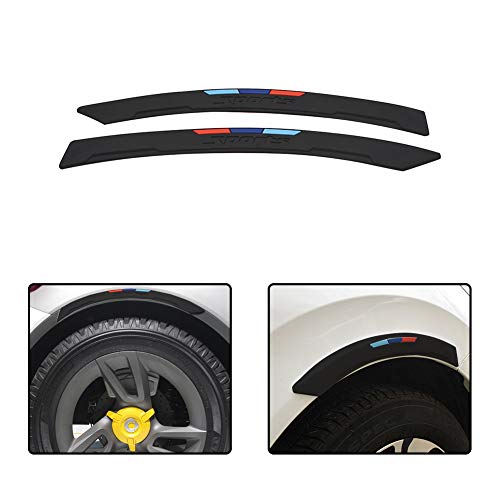 idain Car Wheel Fender Eyebrow Edge Trim Protector Strips Side Bumper Protection Guard