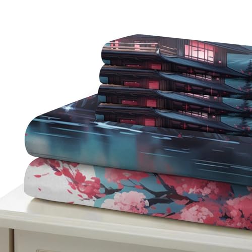 Housse de couette islamique microfibre hypoallergénique king 3D - 7