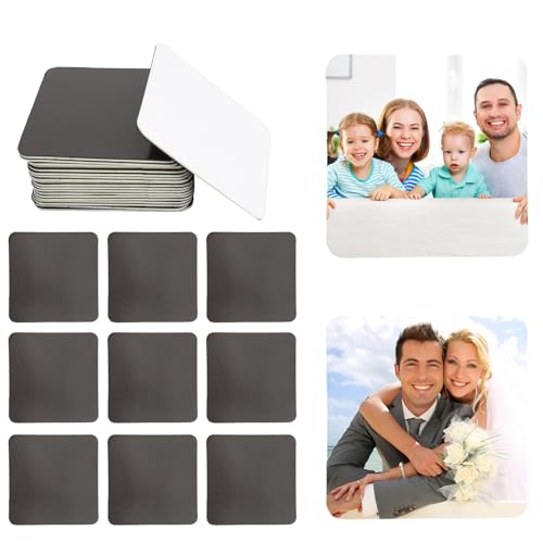 20 imanes de nevera, sublimación en blanco, personalizable,