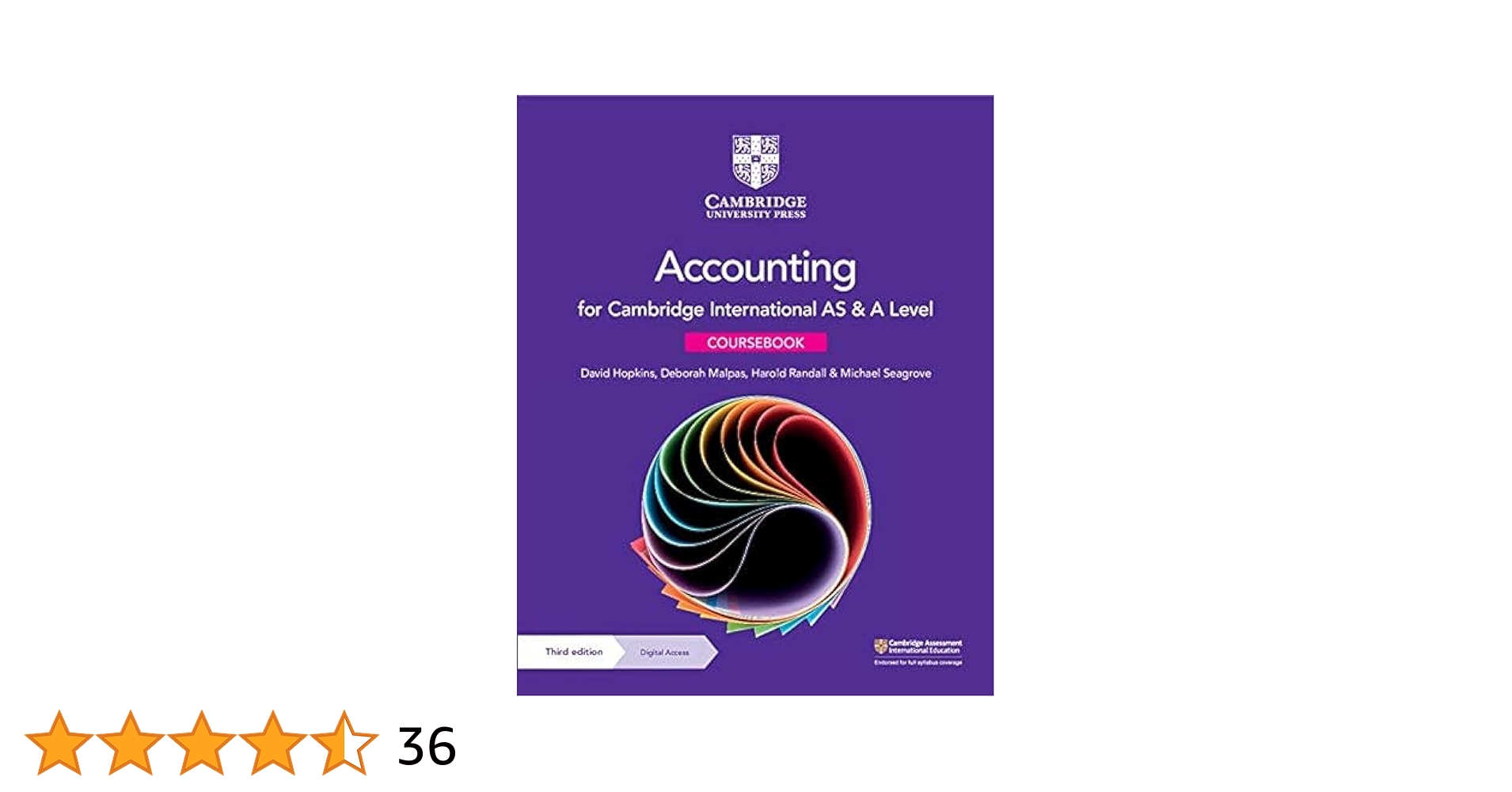 Cambridge International AS and A Level Accounting [ペーパーバック] Harrison， Ian Amazon | Cambridge International AS and A Level Accounting