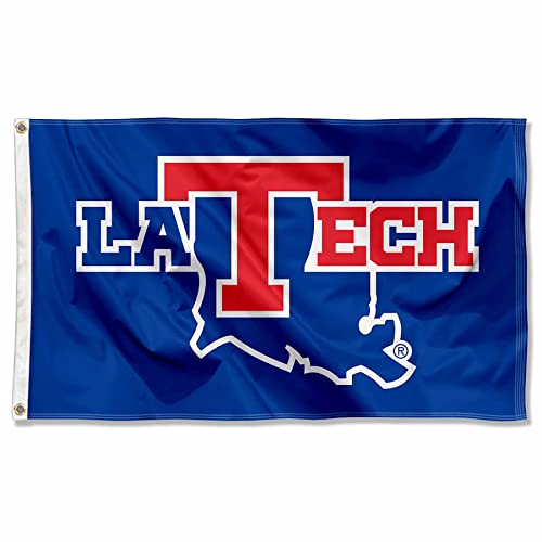 Louisiana Tech Bulldogs La Tech University Large College Flag