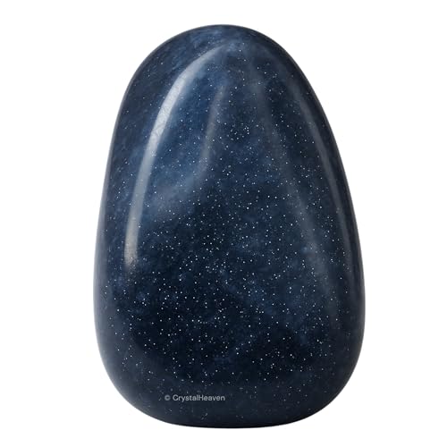Image of Crystal Heaven Blue Aventurine Healing Tumbled Stone,Natural Polished Crystals For Diy Crafts,Manifestation,Meditation,Pooja Feng Shui And Reiki Healing(30 Grams)