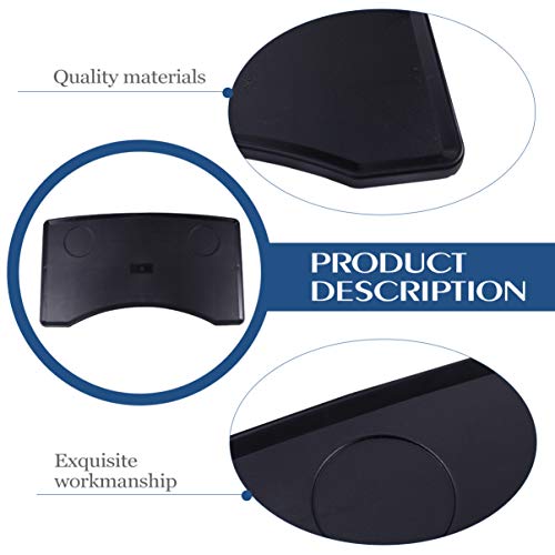 Beavorty Wheelchair Lap Tray Table Removable Wheelchair Lap Tray Portable Wheelchair Desk Accessories For Eating Reading Resting #TOP5