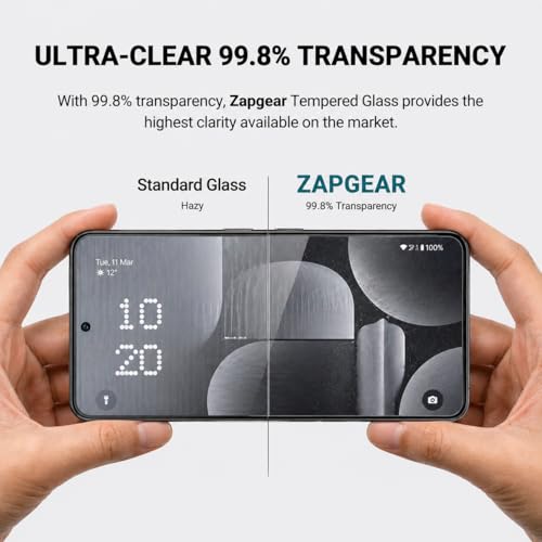 Image of Premium Tempered Glass for Nothing Phone (3a) | Edge-to-Edge Protection | 9H Hardness | Bubble-Free & Case Friendly HD Clear Screen Guard