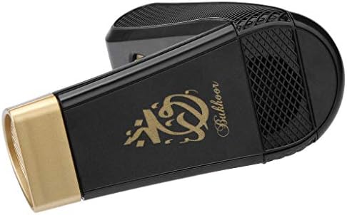 DDIGEjin 2018 New Portable Electric Incense Burner Power Arabic Rechargeable Portable Mini USB Small Muslim New (Black) Office Household