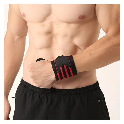 Muñequeras extra fuertes con vendaje elástico ajustable para entrenamientos 5