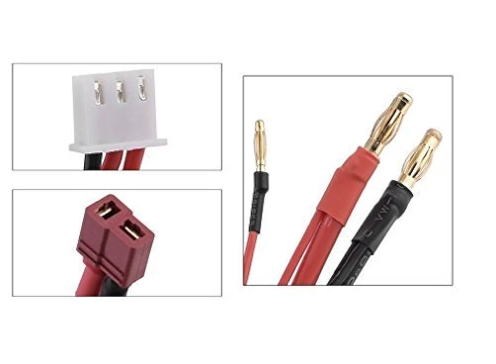 LinsyRC 2パックEC5メスコネクタ 4MM 弾丸バナナコネクタプラグ変換 Amazon | LinsyRC 2パックEC5メスコネクタは4MM 4.0MM弾丸バナナ