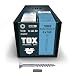 Produktbild TOX Holzbauschrauben TIMBR SK 6,0 x 160 mm, blau verzinkt mit Senkkopf, TX30, Schrauben für leichtes Eindrehen und bündige Montagen im Holzbau, 100 Stück im Karton, inkl. 1x Bit, 1120404160160