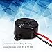 DC 3-24V Buzzer, 12V Piezo Electronic Alarm Buzzer Continuous Sound Beep, Cable Length 100mm