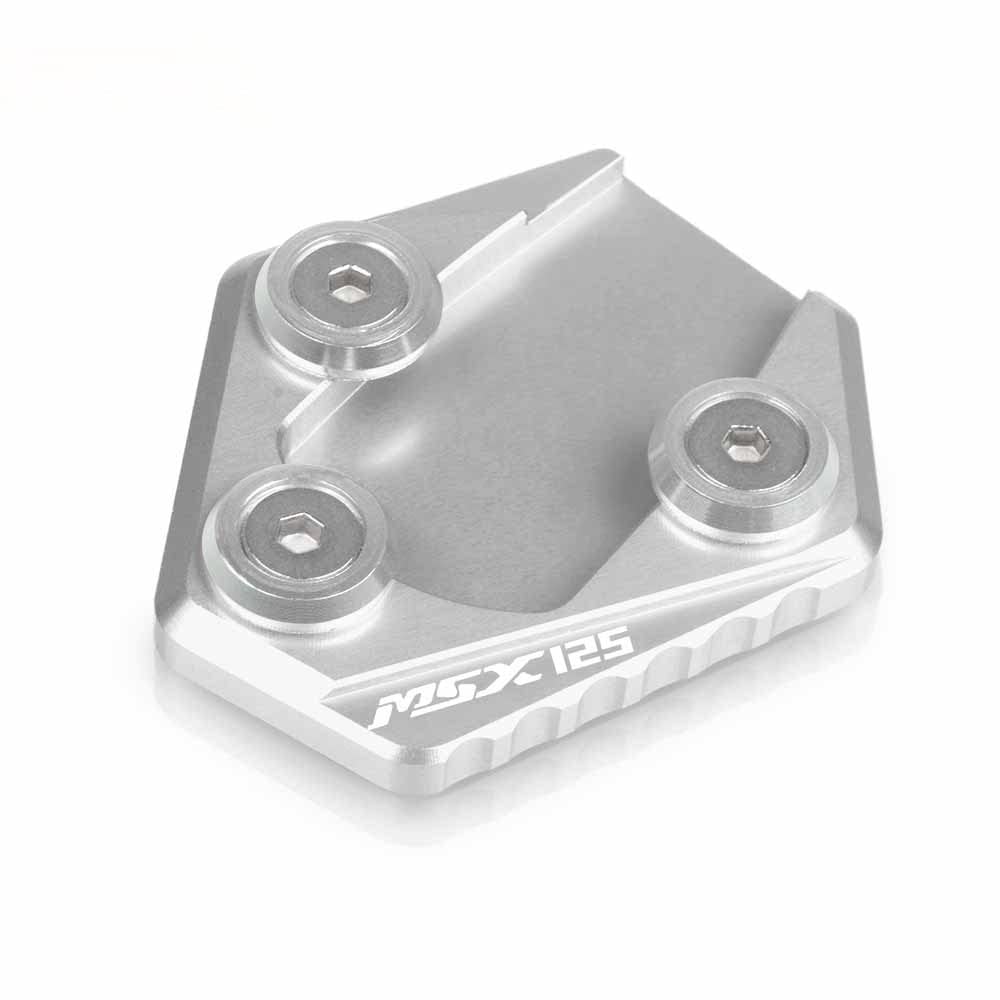Extension de béquille latérale moto Honda MSX 125 plaque support élargisseur de pied CNC