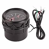 Brilluxa LED Speedometer, Digital Tachometer, RPM Meter, 52mm 2in Automotive Gauge, 7 Color Tacho Hour Meter for Cars and Vehicles