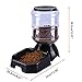 Luyismer Pet Feeder and Waterer Self Dispensing Gravity Fed Automatic Feeder Food and Water Dispenser Dog for Cat Pets Food Bowl