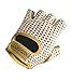 AERO|TECH|DESIGNS | Crochet Cycling Gloves | Gel Padded Palms | Large | Beige
