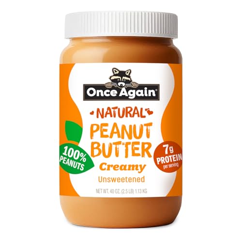 Once Again Creamy Natural Peanut Butter, No Sugar Added