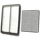 YUXIVCNE 97133J5000 28113A9100 Engine and Cabin Air Filter Set Replacement for Hyundai Santa Fe