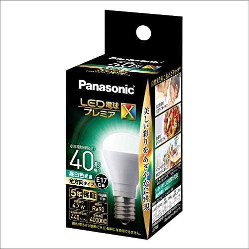 pi\jbN(Panasonic)yAmazon.co.jpz pi\jbN LEDd v~AX a17mm d40W` F(4.7W) ʓdES^Cv fMގ{H ^ OΉ LDA5NDGE17SZ4A
