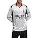 PUMA AC Milan x Slam Jam 25/26 Long Sleeve Jersey – Official Licensed Product, Made with Recycled Materials (US, Alpha, Medium, Regular, Regular, Silver)