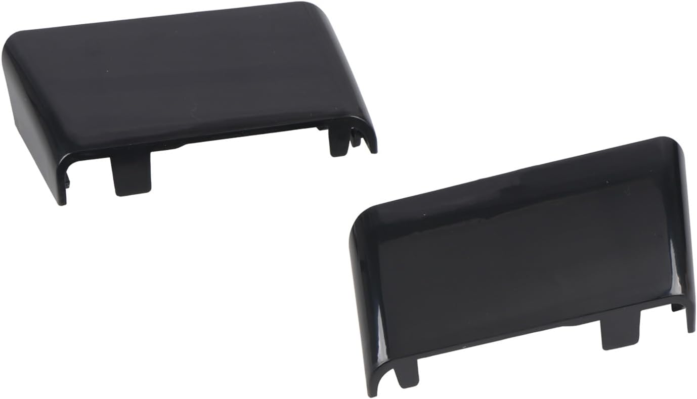 HIGH FLYING for Toyota Land Cruiser Car Accessories Roof Luggage Rack Rails Center Middle Cover Protection ABS Black 2pcs (for Highlander 01-07)