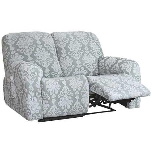 Funda para sillón relax de 4 piezas elástica de gran tamaño 2