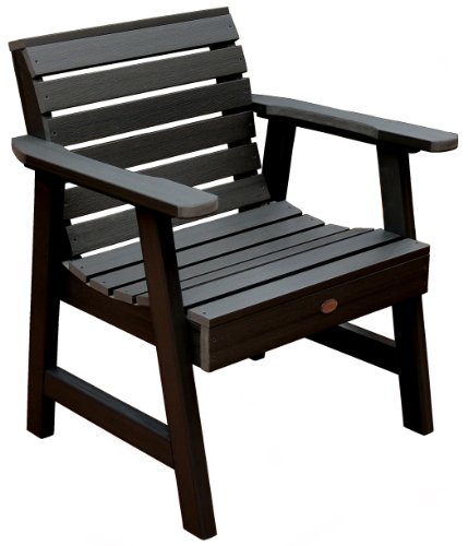 Highwood Ad-Chgw1-Bke Weatherly Garden Chair, Black #TOP13