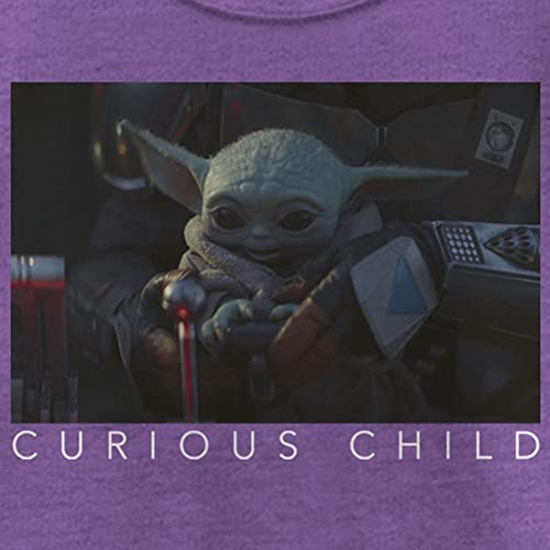 The Mandalorian Girl's Star Wars Grogu Curious Child Scene T-Shirt2