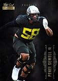 Penei Sewell football card (Oregon Ducks) 2021 Wild Cart Matte Premier Rookie #MBC17