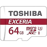Toshiba EXCERIA M302 64Go carte mémoire Micro SD de 90 Mo / s 4K - THN-M302R0640EA
