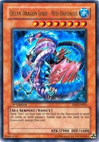 Yu-Gi-Oh! - Ocean Dragon Lord - Neo-Daedalus (SD4-EN001) - Structure Deck 4: Fury from The Deep - 1st Edition - Ultra Rare