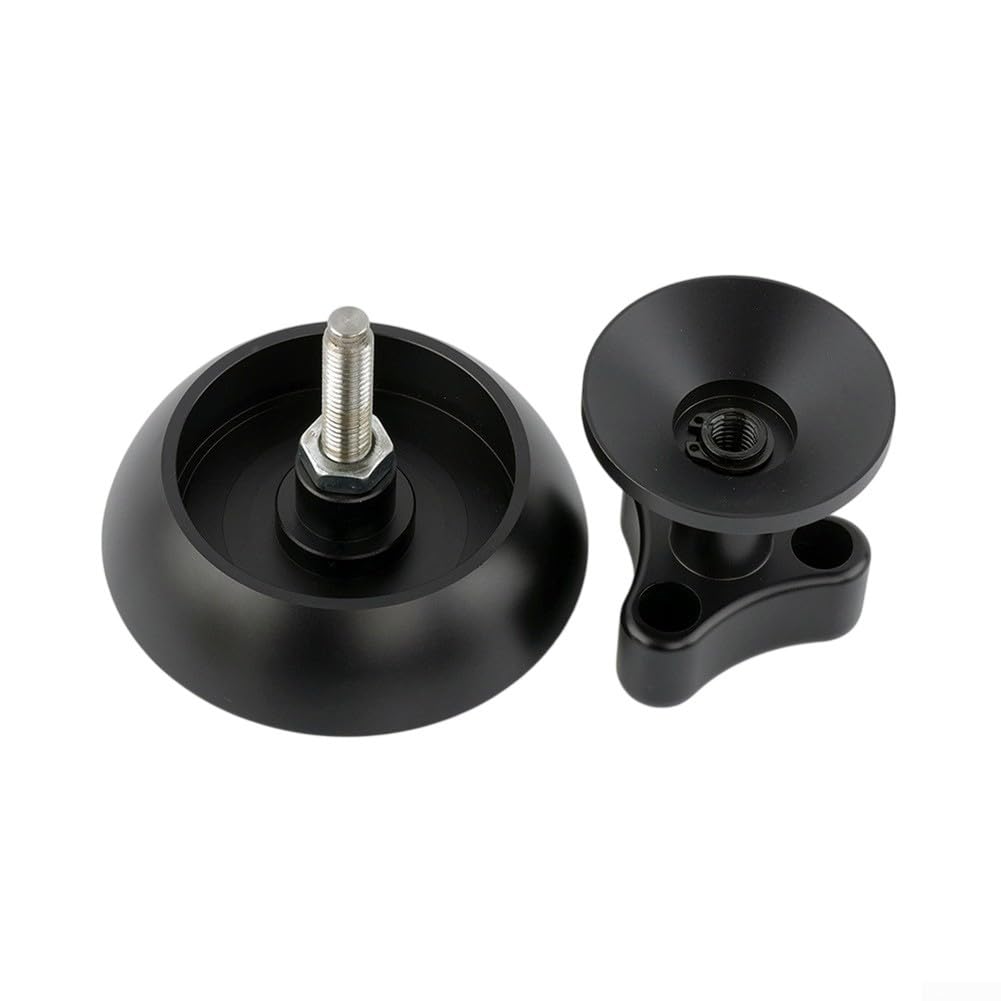 Adaptador de cuenco de trípode, placa base de trípode, adaptador hemisférico ABS de 100 mm para trípodes de cámara, accesorio de fotografía de montaje estable