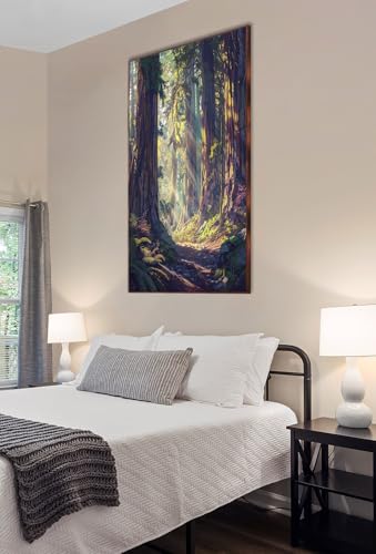 Diamond painting completo de 70x40 cm con diamantes 5D brillantes y lienzo de paisaje 6