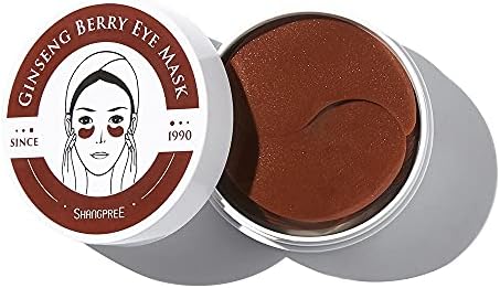 SHANGPREE Ginseng Berry Eye Mask (30pairs; 1.4g / wt. 0.05oz. x 60ea), Premium Korean Skincare