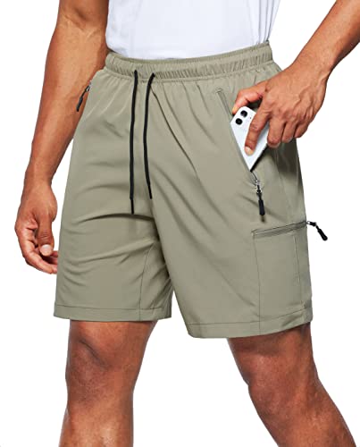 Viodia Men's Hiking Cargo Shorts Stretch Quick Dry Lightweight Workout Shorts For Men Casual Fishing Athletic Shorts With Pockets #TOP8