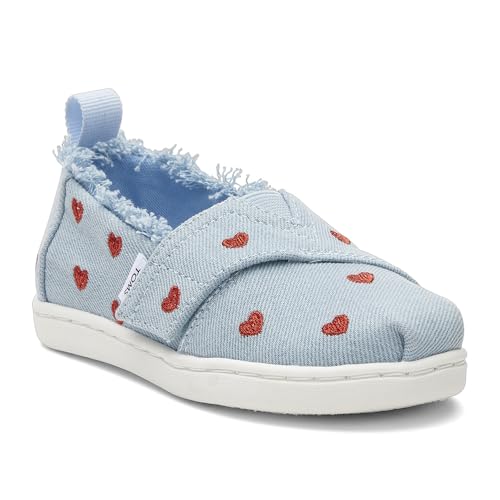 Image of TOMS Kids Tiny Alpargata Washed Dinos (Toddler /Little Kid)