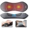 3 in 1 Back Massager, 2026 Comfortable Triple Fusion Back Massager for Sciatica, with Electric Heated, Vibration & Traction, for Lower Back Pain Relief and Spine Support Gray