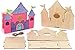Baker Ross Kits de châteaux nichoirs en bois (Paquet de 30) - Loisirs créatifs à thème pour enfants