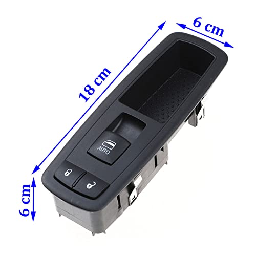 Interrupteur de lève-vitre compatible Chrysler Town & Country commande passager droit - 3
