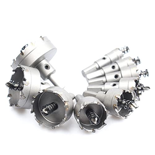Sega A Tazza In Metallo T.C.T. Taglierina Per Fori In Acciaio Inossidabile Di Grado Industriale Resistente Per Acciaio Al Carbonio Acciaio Inossidabile 14-100mm Punta Da Trapano Con Punta In Carburo D