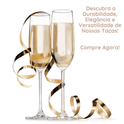 35 Taças Champanhe Acrílico Festa Formatura Casamento Transparente