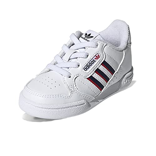 adidas Jungen Unisex Kinder Continental 80 Stripes EL Sneaker,...